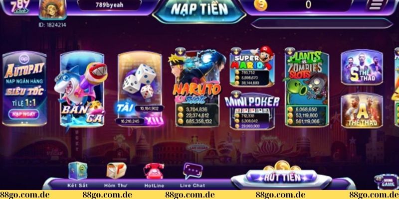 Điểm nổi bật của 789Club
